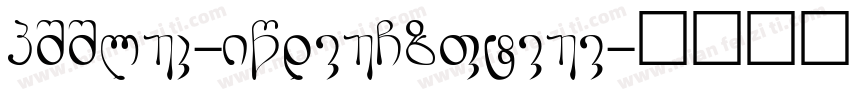 GIiker-boldexpanded字体转换