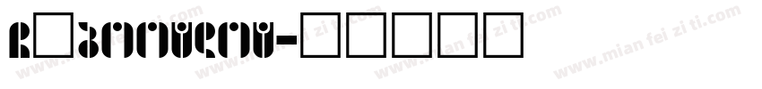 GBbootdot字体转换