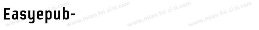 Easyepub字体转换