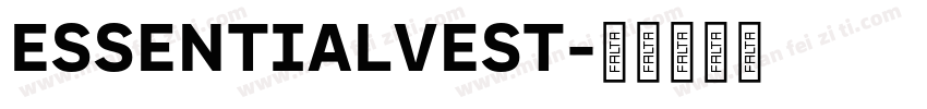 ESSENTIALVEST字体转换