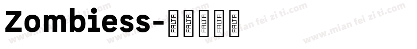 Zombiess字体转换