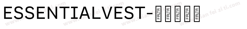 ESSENTIALVEST字体转换