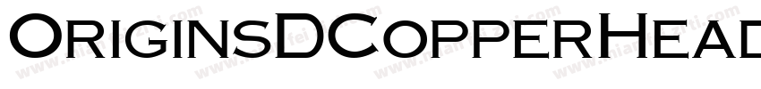 OriginsDCopperHead字体转换