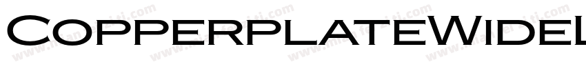 CopperplateWideLight字体转换