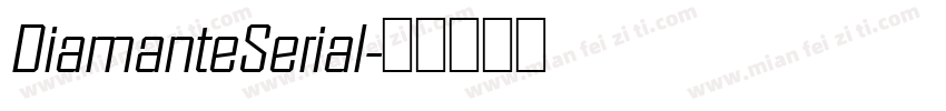 DiamanteSerial字体转换