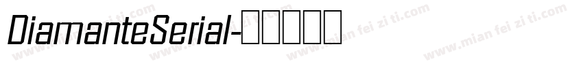 DiamanteSerial字体转换