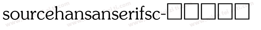 sourcehansanserifsc字体转换