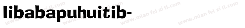 libabapuhuitib字体转换