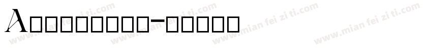 Adeliattf字体转换