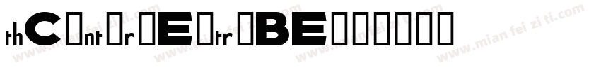 thCenturyExtraBE字体转换