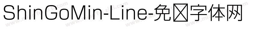 ShinGoMin-Line字体转换