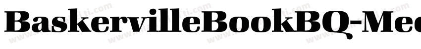 BaskervilleBookBQ-Medium字体转换