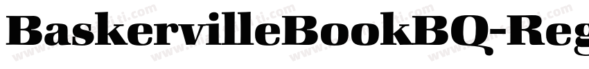 BaskervilleBookBQ-Regular字体转换