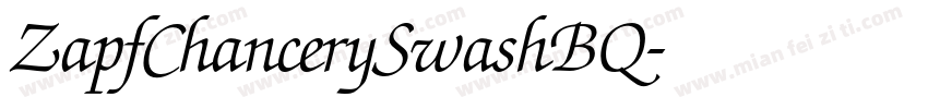 ZapfChancerySwashBQ字体转换
