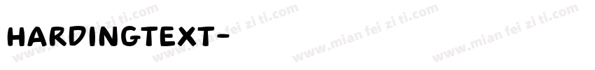HardingText字体转换