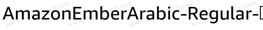 AmazonEmberArabic-Regular字体转换