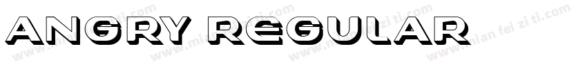 Angry-Regular字体转换