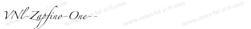 VNl-Zapfino-One-字体转换