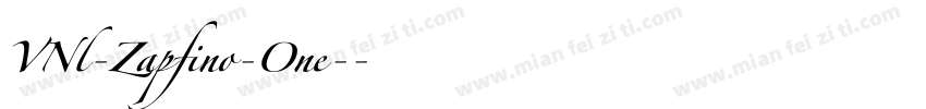 VNl-Zapfino-One-字体转换