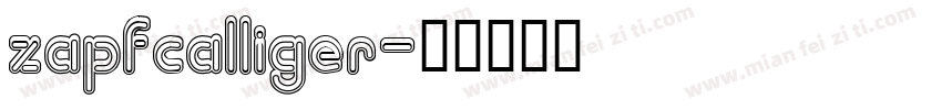 zapfcalliger字体转换