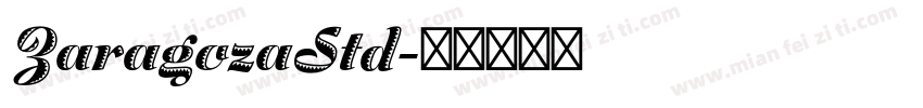 ZaragozaStd字体转换