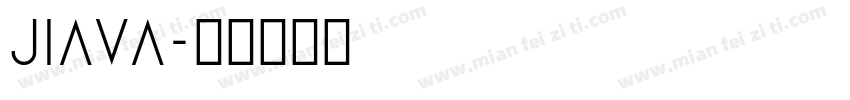 JIAVA字体转换