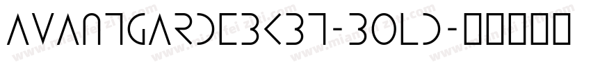 avantgardebkbt-bold字体转换