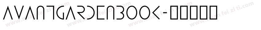 avantgardenbook字体转换