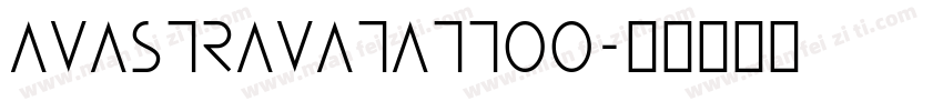 avastravatattoo字体转换