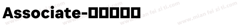 Associate字体转换