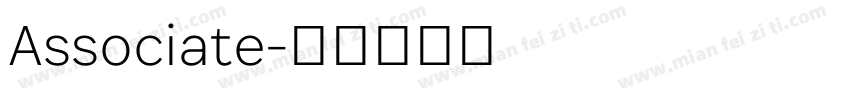 Associate字体转换