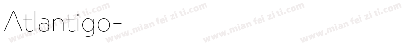 Atlantigo字体转换