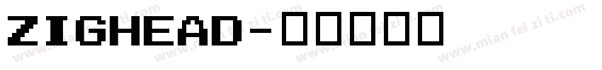 zighead字体转换