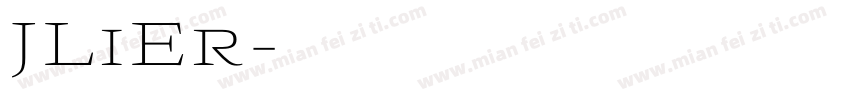 JLiEr字体转换
