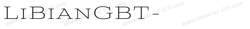 LiBianGBT字体转换