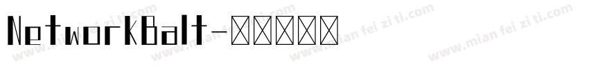 NetworkBalt字体转换