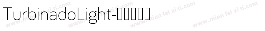 TurbinadoLight字体转换