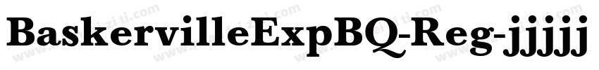 BaskervilleExpBQ-Reg字体转换