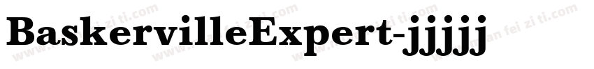 BaskervilleExpert字体转换