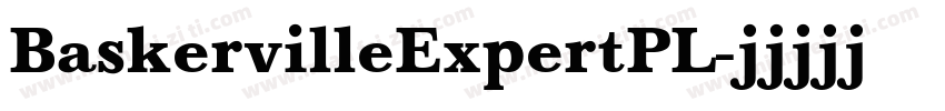 BaskervilleExpertPL字体转换