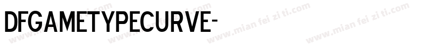 DFgameTypeCurve字体转换