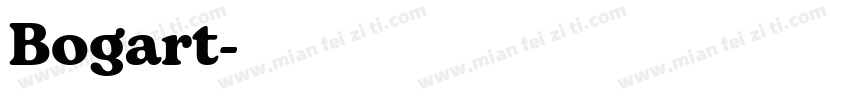 Bogart字体转换