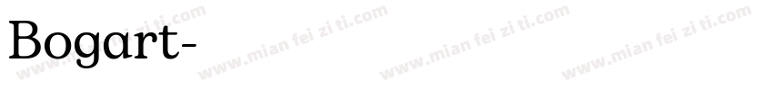 Bogart字体转换