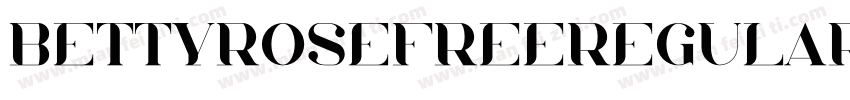 BettyrosefreeRegular-7BreA字体转换