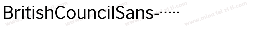 BritishCouncilSans字体转换