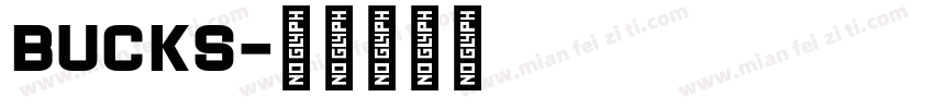 bucks字体转换
