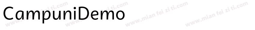 CampuniDemo字体转换