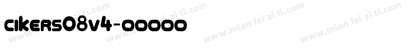 cikers08v4字体转换