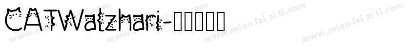 CATWalzhari字体转换