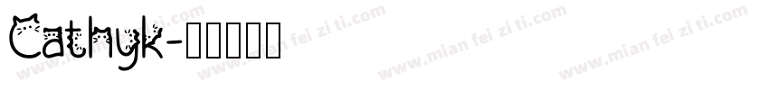 Cathyk字体转换
